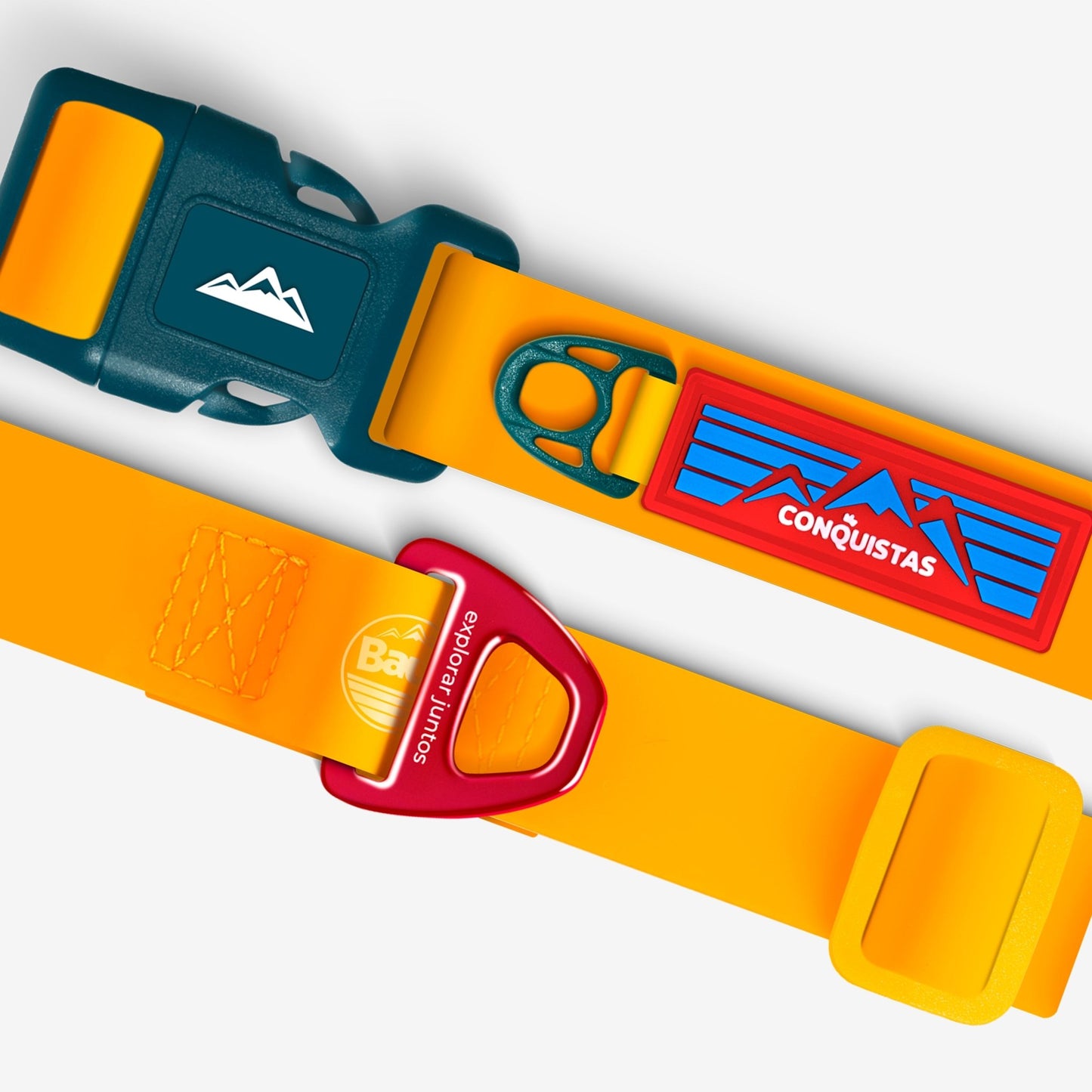 Coleira CONQUISTAS® Série 2.0 Sunset Orange - Baut